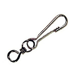 Simplexknipje met wervel 40mm