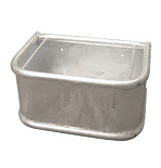 Voerbak gegalvaniseerd paard, Rechthoek