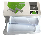 Handvat rond -MM-, WIT (2 stuks)