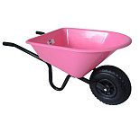 Kinderkruiwagen -MM- ROZE metaal/kunststof