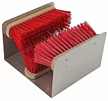 Voetenveger met 3 borstels