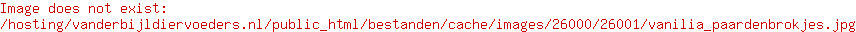 Vanilia paardensnacks 4 kg