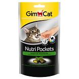 Gimcat Nutri Pockets Multi Vitamine & Kattenkruid 60 gr