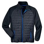 Active Combi-jack softshell/nylon zwart, L