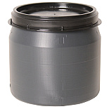 Voerton -MM- met schroefdeksel 25 liter