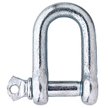 D-sluiting verzinkt, 5mm (3/16)