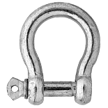 Harpsluiting verzinkt 6mm (=1/4)