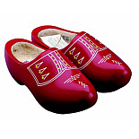 Klomp peppel rood mt. 17cm (27)