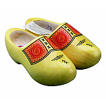 Klomp peppel geel mt. 16cm (25/26)