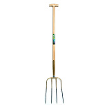 Mestvork 4tds, stift, steel 100cm