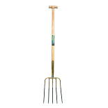 Mestvork 5tds, stift, steel 100cm