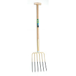 Mestvork 6tds, stift, steel 85cm