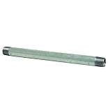 Pijpnippel 10cm, buitendraad 3/4