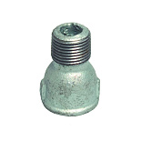 Soknippel 1 bi. x 1/2 bu. Verzinkt