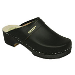 Simson open zwart hout- 40