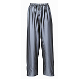 Stretch regenbroek blauw -M