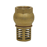 Zuigkorf messing bol 1