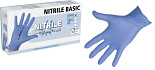 NITRIL handschoen blauw Basic (100) -L