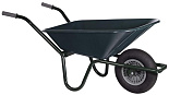 Tuin kruiwagen Basic PP 80 L gecoat frame