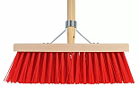 Bezem rood 35cm incl. steel 140/28