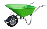 Hummer klus tuinkruiwagen 100L lime groen