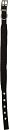 Nylon halsband Soft Protection zwart