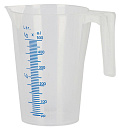 Maatbeker kunststof, 0.5-liter