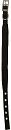 Nylon halsband Soft Protection zwart