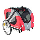 DoggyRide Hondenfietskar Original Cabin Rood/Zwart