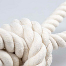 Duvo+ Hondenspeelgoed Eco Touw 3 Knopen & Lus