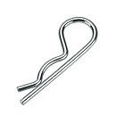 Borgveer enkel, verzinkt, 5mm