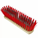 Onkruidbezem rood/staal incl.steel