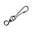 Simplexknipje met wervel 80mm