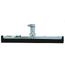 Vloertrekker metaal 35cm zwarte rubber -MM-