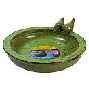 Vogelbad Rond Groen