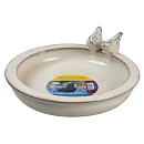 Vogelbad Rond Wit