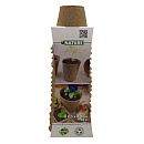 Nature - Turfpotjes - 18 Stuks - 8,5x8x8 cm