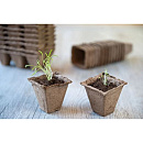 Nature - Turfpotjes - 20 Stuks - 6x6x6 cm