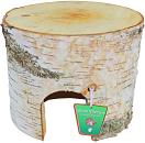 Knaagdier berkenhuis rond medium 14 cm