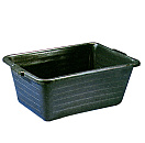 Speciekuip RECHTHOEKIG, zwart 60L.