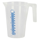 Maatbeker kunststof, 1-liter