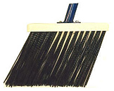 Gootbezem 40cm, nylon zwart