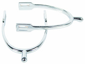 Harry's Horse Sporen knop verchroomd + riem H30