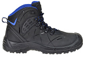 Werkschoen Walkmate PARIJS hoog zwart/blauw+ kruipneus -45
