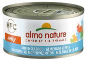 Almo Nature kattenvoer HFC Jelly gemengde zeevis 70 gr