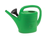 Gieter kunststof GROEN, 3L met broes