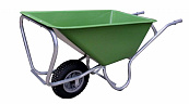 Stal kruiwagen groen PRO 160 L