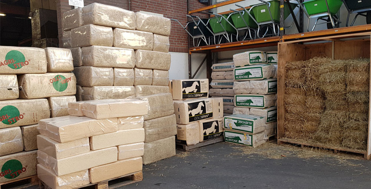 Bodembedekking voor de stal