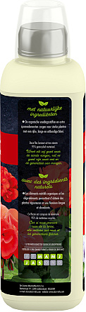 DCM Vloeibare Meststof Geraniums & Bloeiende Planten 0,8 L