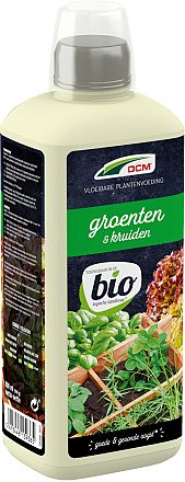 DCM Vloeibare Meststof Groenten & Kruiden 0,8 L